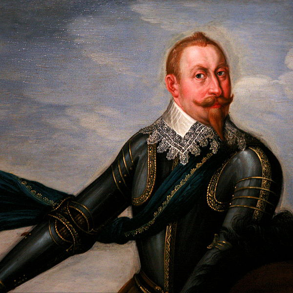 Gustavus Adolphus of Sweden at the Battle of Breitenfeld